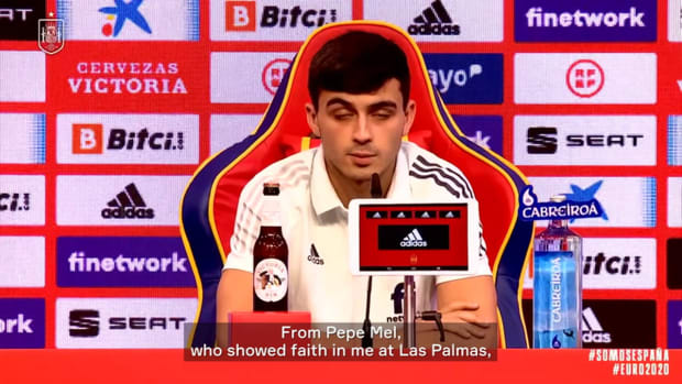 Pedri on becoming Spain’s youngest debutant at a major tournament